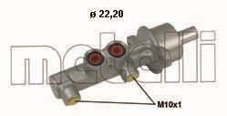 Главный тормозной цилиндр Metelli 050538