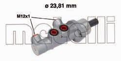 Головний гальмівний циліндр Metelli 050587 (фото 1)