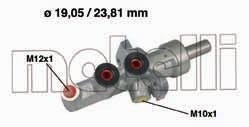 Головний гальмівний циліндр Metelli 050619