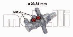 Главный тормозной цилиндр Metelli 050700