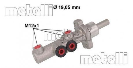 Циліндр гальмівний головний Metelli 05-0882