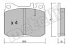 Тормозные колодки, дисковый тормоз (набор) Metelli 2200110 (фото 1)