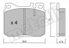 Тормозные колодки, дисковый тормоз (набор) Metelli 2200111 (фото 1)