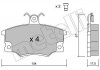 Комплект тормозных колодок, дисковый тормоз Metelli 22-0030-1 (фото 1)