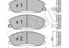 Комплект гальмівних колодок (дискових) Metelli 22-0364-0 (фото 1)