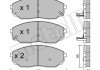 Комплект тормозных колодок, дисковый тормоз 22-0515-0 Metelli 2205150 (фото 2)