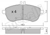 Комплект тормозных колодок, дисковый тормоз Metelli 22-0665-0 (фото 2)