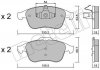 Комплект тормозных колодок, дисковый тормоз 22-0803-0 Metelli 2208030 (фото 1)