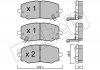 Комплект гальмівних колодок (дискових) Metelli 22-0912-0 (фото 1)