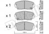 Комплект гальмівних колодок (дискових) Metelli 22-0941-0 (фото 1)