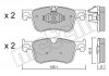 Комплект гальмівних колодок (дискових) Metelli 22-0984-0 (фото 1)