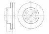 Тормозной диск Metelli 23-1077C (фото 1)