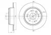 Тормозной диск Metelli 23-1117C (фото 1)