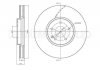 Тормозной диск Metelli 23-1157C (фото 1)