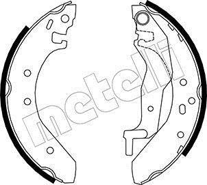 Гальмівні колодки (набір) Metelli 530006