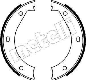 Гальмівні колодки ручного гальма Metelli 530013 (фото 1)