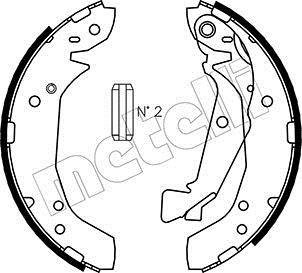 Тормозные колодки.) Metelli 530175