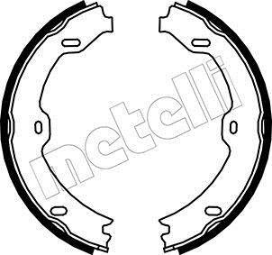 Гальмівні колодки ручного гальма Metelli 530243