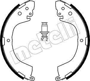 Тормозные колодки.) Metelli 530260