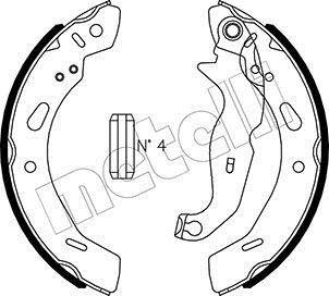 Комплект тормозных колодок Metelli 53-0490