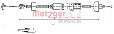 Трос зчеплення METZGER 103443