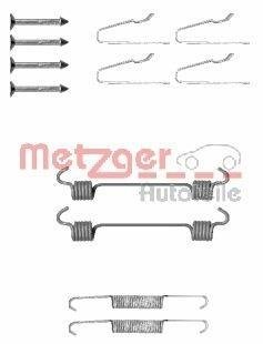 Комплектующие, стояночная тормозная система METZGER 1050808