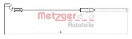 Трос ручного тормоза METZGER 107621