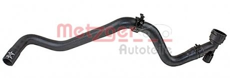 Патрубок радіатора (нижній) VW Golf IV/Audi A6 1.9TDI 94-06 METZGER 2420766