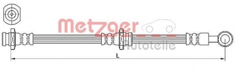 Шланг тормозной METZGER 4110639