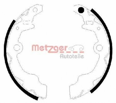 Тормозные колодки.) METZGER MG943 (фото 1)