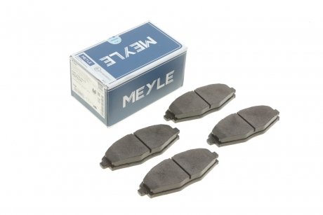 Комплект дискових гальмівних колодок MEYLE 0252324117