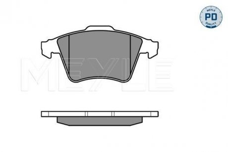 Колодки гальмівні VW P. TOUAREG 2,5TDI, 3,2 V6 ATE MEYLE 0252374919PD