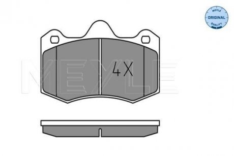 Колодки гальмівні SEAT P. IBIZA 04- MEYLE 0252497417