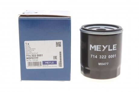Масляный фильтр MEYLE 714 322 0001