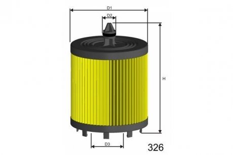 Фільтр масла MISFAT L024 (фото 1)