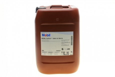 Масло моторное Super 3000 XE 5W-30 (20 л) MOBIL 150941