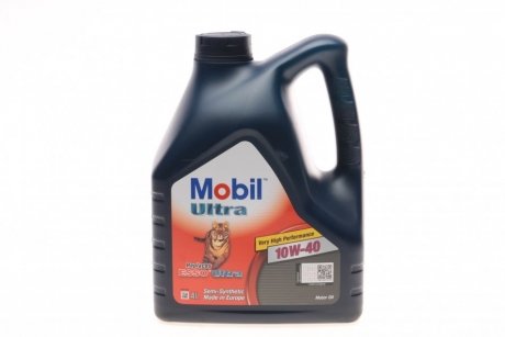 Масла моторные ULTRA 10W-40 API SL/CF (Канистра 4л) MOBIL 152624