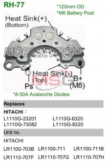 Диодный мост MOBILETRON RH-77