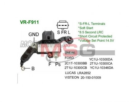 Регулятор генератора MOBILETRON VRF911