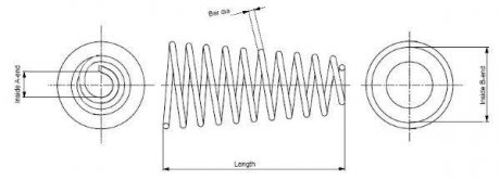 Пружина підвіски MONROE SP2388
