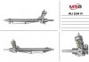 Рулевая рейка с ГПК восстановлена AUDI A4 (8E2, B6) 00-04, A4 Avant (8E5, B6) 01-04, A4 кабрио (8H7, B6, 8HE, B7) 02 MSG AU234R (фото 1)