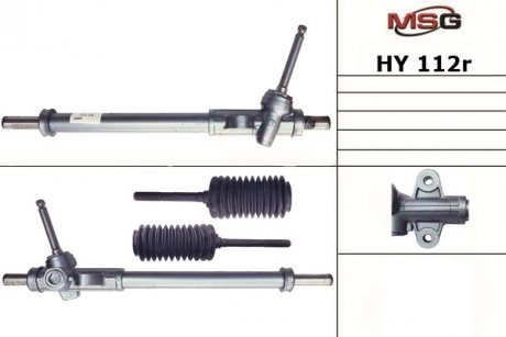 Рулевая рейка без ГПК восстановлена HYUNDAI i20 2008-2013 MSG HY112R