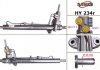 Рульова рейка з ГПК відновлена HYUNDAI SONATA 2010-,HYUNDAI AZERA 2011-,KIA CADENZA,KIA OPTIMA 2010- MSG HY234R (фото 1)