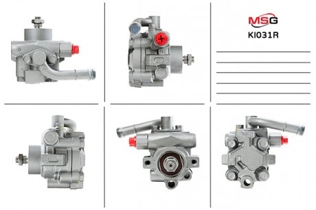 Насос ГПК восстановлен KIA SHUMA 1997-2001 MSG KI031R