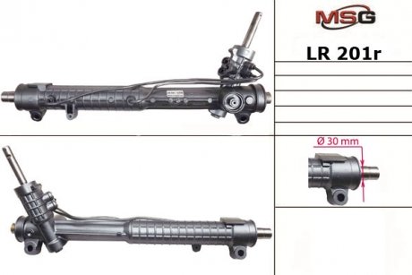 Рульова рейка з ГПК відновлена LAND ROVER DISCOVERY III (TAA) 04-09,DISCOVERY IV (LA) 09- MSG LR201R