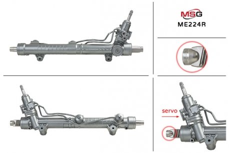 Рульова рейка з ГПК відновлена MERCEDES-BENZ GL-CLASS (X164) 06-09,M-CLASS (W164) 05-09 MSG ME224R