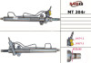 Рульова рейка з ГПК відновлена Mitsubishi Pajero III 00-07 MSG MT204R (фото 1)