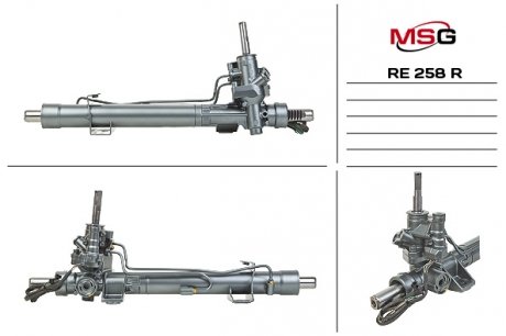 Рульова рейка з ГПК відновлена RENAULT ESPACE IV (JK0/1_) 02-05,ESPACE IV (JK0/1_) 05- MSG RE258R