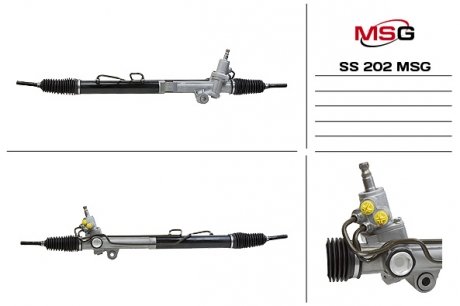 Рулевая рейка с ХПК новая SSANGYONG ACTYON 05-,ACTYON SPORTS I (QJ) 05-,ACTYON SPORTS I (QJ) 05-,KYRON 05- MSG SS202