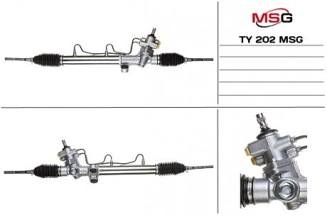 Рульова рейка з ГПК нова TOYOTA CARINA E (_T19_) 92-97,CARINA E Sportswagon (_T19_) 93-97 MSG TY202 (фото 1)